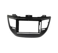 para Hyundai para Tucson 2015 2016 2017 2018 9 Pulgada Coche Fascia Radio Pane Instalación Adaptador Bezel Consola Placa Salpicadero Kit Fascia del Panel de Radio(Black Left-Frame)