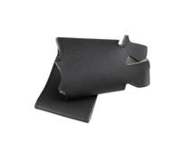 para Hyundai para Tucson 3 2015 2016 2017 2018 2019 Protector Volante Coche Trenzado A Mano Protección Cubierta Cuero Perforado Suave Embellecedor Funda Antideslizante Volante(Negro)