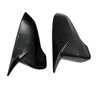 Para Hyundai Para Veloster 2019 2020 2021 2022 2023 Bull Horn Cubierta Protectora Espejo Retrovisor Adhesivo Exterior(Gloss Black)