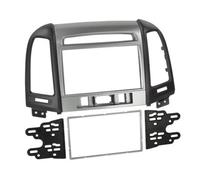 Para Hyundai Santa Fe 2 CM Marco De Montaje Para Radio De Auto 2-DIN Negro