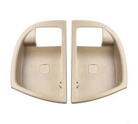 Para Hyundai Santa Fe 2007 2012 cubiertas de manija de puerta interior delantera, práctica construcción de ABS, ajuste perfecto para lados izquierdo y derecho