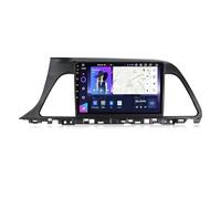 para Hyundai Sonata9 2015-2018 Android 12 9 Pulgadas IPS Pantalla Táctil Radio De Coche con Carplay Android Auto Apoyo Dab BT 5.0 GPS DSP RDS HiFi Cámara Trasera Control del Volante(100S 1+16G)
