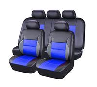 para Hyundai Tucson NX 4a generazione SUV 2020-2026, Fundas Asiento Coche Funda Cuero Juegos De Cubreasientos ProteccióN Total Asientos Originales,C/Black Blue