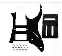 PARA IBANEZ IB7V Guitarra Eléctrica 3-Ply PVC Protector Golpeador con 10 Agujeros Montaje y Contorno de Cuerpo Precisión (B)