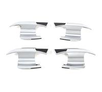 Para ID.3 Revestimiento Nano Antirrayas Y Protector Moldura Decorativa Kit Modificación Manija Puerta Inteligente Un Solo Orificio Doble Funda Manija Puerta Coche(Blade Door Bowl Plating)