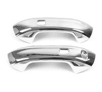 Para ID.3 Revestimiento Nano Antirrayas Y Protector Moldura Decorativa Kit Modificación Manija Puerta Inteligente Un Solo Orificio Doble Funda Manija Puerta Coche(2 Doors Electroplated)