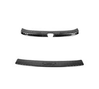 para ID.7 2024 Accesorios para Automóviles Protector Guardabarros Trasero Parachoques Maletero Acero Inoxidable Cubierta Umbral Decoración Varillas(Brushed Black)