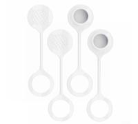 Para Igloo 25-70 Qt enfriador de drenaje con sello roscado y correa, cubiertas de plástico a prueba de fugas para una protección fiable del drenaje del refrigerador (cuatro juegos)