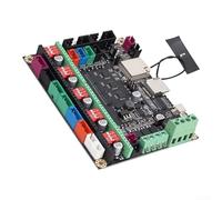 Para impresora 3D placa base con para esp32 WROOM32U 32-Bit MCU 8MB Flash 520KB para ram Control paso a paso de 5 ejes Dual Z-Axis LCD TFT Marlin 2.0 Actualización USB 12-24V fo