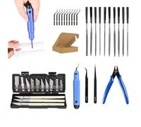 para impresoras,Kit de impresora | Kit de lijado de impresión multifuncional - Kit portátil de herramientas de limpieza de impresión para realizar trabajos artesanales, modelado, tallado artesanal