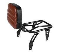 para Indian para Scout para Rogue para Sixty para Bobber para Twenty ABS 2018-2023 Estante Soporte para Portaequipajes Asiento Trasero Motocicleta(Brown TypeA)