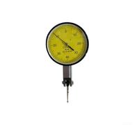 Para indicador de prueba de dial 0-0.8mm 0.01mm, palanca para indicador de dial con rotación de sonda de 180° Bisel moleteado de 360° - Herramienta de medición de montaje en cola de milano para