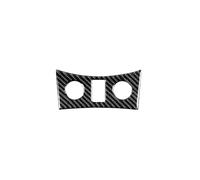 Para Infiniti G37 2008-2013 G35 2007-2008 G25 11-12 Q60 14-15 Accesorios Asiento Fibra Carbono Panel Control Calefactado Decoración Interior Coche Interior Coche Cubierta Panel(Black A)