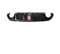 para Infiniti Q50 2014, 2015, 2016, 2017, 2018, 2019, 2020, 2021, 2022, con O Sin Luz LED Difusor De Parachoques Trasero Difusor Trasero Coche(2014-17 Style C)