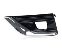 Para Infiniti Q50 2018-2020 Cubierta Lámpara De La Luz Antiniebla Bisel Negro Cromado Plástico Cubiertas De Las Luces Antiniebla Marco Parrilla LIANGYIMEI(1pcs Left Side)