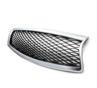 Para Infiniti Q50 Sedán De 4 Puertas 2014 2015 2016 2017 Rejilla Superior Del Parachoques Delantero Y Malla Del Capó