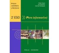 Para Informar(se) 2º Eso: Lengua Castellana Y Literatura (programa Gal