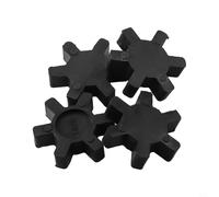 para inserto Acoplamiento L-Jaw L075 Uretano 44mm Negro para(L075) | Material uretano, sólido, 44mm diámetro, reduce desgaste, transmisión eficiente