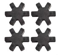 para inserto Acoplamiento L-Jaw L075 Uretano 44mm Negro para(L095) | Material uretano, sólido, 44mm diámetro, reduce desgaste, transmisión eficiente