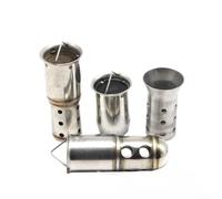 para inserto de para escape para Moto 51mm para acero Inoxidable Reductor de DB Killer Tubo de para escape para accesorios(D)