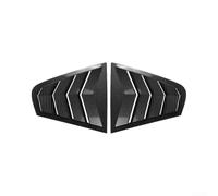 para inserto Ventilación Latera l Carbono para jetta MK6 11-18 | ABS , acabado negro piano, ajuste directo, mejora estética, par de unidades(carbon fiber pattern)