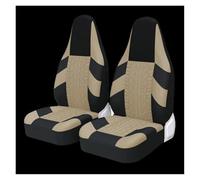 para Insignia A G09 para Polo 6R1 6C1 para A4 B7 8EC para Laguna II 2 Fundas para Asientos De Coche Estilo Cubo Fundas para Asiento Coche(Beige 2PCS)