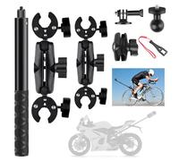 para Insta 360 x4 Accesorios,Soporte De Cámara,Rotación De 360 Grados,Abrazadera Doble,Aluminio,Estabilidad Doble,para Insta360 x4,x3,x2,para One RS,para Ace,Ace Pro