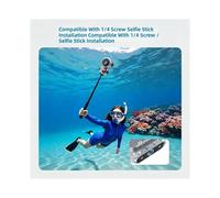 Para Insta 360 X6 Carcasa Invisible para Buceo, Impermeable (60 M), Carcasa Protectora para Buceo Subacuático