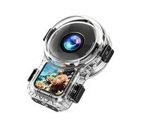 Para Insta 360 X6 Carcasa Invisible para Buceo, Impermeable (60 M), Carcasa Protectora para Buceo Subacuático