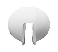 Para Insta360 5 Lens Guard Silicone Lens Cap Cubierta protectora con lente pleocroica, protección completa para carcasa de cámara impermeable (blanco)