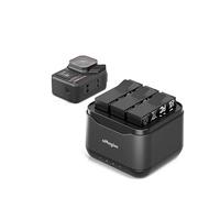 para Insta360 Ace Pro 2, Estuche de Carga Rápida de Batería para Cámara Deportiva Ace PRO2, Concentrador de Carga Portátil de 3 Vías