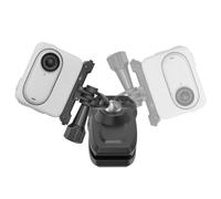 para Insta360 GO3 Action4 Universal Magnetic Mount 360 Grado Rotación Mada de Mochila Montaje GOP 12 Sports Camera de Mochila Correa rápida Monte