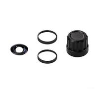 Para Insta360 X5 Kit de reemplazo de lente específico construido con vidrio óptico para estabilidad de resolución y fidelidad geométrica (negro)