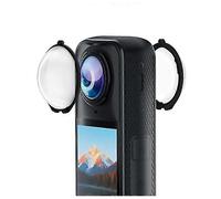 Para Insta360 X5 Puluz Rotación estándar Pc Protector de lente Cubierta protectora transparente