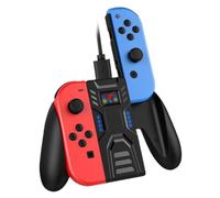 para interruptor Joy-Con Controller Charging Grip Stand Dock (blanco)