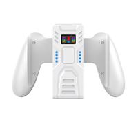 para interruptor Joy-Con Controller Charging Grip Stand Dock (blanco)