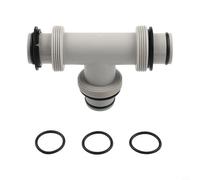 Para Intex 1 5 "Tee T Junta Adaptador de repuesto de manguera resistente a la intemperie Extensión de manguera de plástico para piezas de piscina
