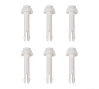 Para Intex 25018 - Kit de pasador de junta y sello de goma, piezas de repuesto de 60 mm/70 mm para piscinas de marco de metal sobre el suelo de 13 a 24 pies, material ASA, blanco, 6 o 10 juegos (10