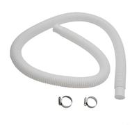 Para Intex 607 637 calentador de piscina y filtro para manguera de bomba 1.25 pulgadas 32mm diámetro 59 pulgadas longitud tubo de plástico flexible para conexión de entrada de agua