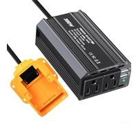 Para inversor de 300 W, 18 V a 110 V, para uso con baterías de 20 V, convertidor portátil adecuado para cargar dispositivos electrónicos y para alimentar dispositivos pequeños con sobrecarga (B)