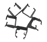 Para Inyector Diesel Tubos Conector Plástico Tubo Unión Manguera 5PCS Boquilla Retorno Aceite Tubo Junta Reflujo Tipo T Y L Boquilla Inyector E Combustible Inyector combustible(For Denso Clip)