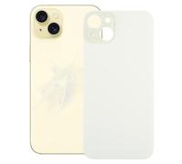 Para Iphone 15 Plus Easy Big Camera Hole Glass Back Battery Cover Easy To Clean And Maintain
