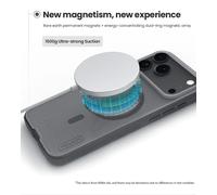 Para iPhone 16 17 Pro Max Air 16e Nillkin funda magnética Frosted Pro Magsafe Hard PC Full 360 contraportada protectora para iPhone Air Frosted Mag Black