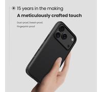 Funda Nillkin para iPhone Air, Super Frosted Pro, marco de TPU suave + cubierta trasera rígida de PC, funda protectora para iPhone Air Frosted Black