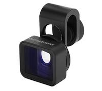 para iPhone Lente Anamórfica Lente Anamórfica Negro Lente Anamórfica Móvil 1.33X Deformación de Pantalla Ancha Lente de Cine para Teléfonos para iOS Pad