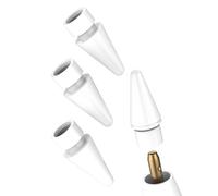 Para Iphone Pencil Punta Punta (Juego de 4) Reemplazo para IPad Stylus 1ª Generación 2ª Gén Tips Lápiz Accesorio Repuesto Generación Pluma Protección Certificado para Apple MFI