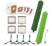 Para iRobot Roomba Max 705 Vac Repuesto Accesorios para iRobot Roomba Max Plus 504 Vac con 2 Cepillo Principal,4 Cepillo Lateral,4 Bolsas Polvo,4 Filtro Hepa Accessory