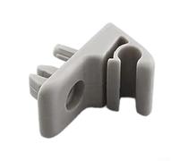 Para Iveco Sun Visor Holder Clips Set 2 unids 97243143 ABS Material Práctico Coche Interior Clips de montaje