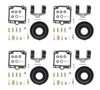Para J1200 FJ 1200 1988 1989 1990 1991 1992 4set X Kit De Reparación De Reconstrucción De Carburador Y Flotador Carburador