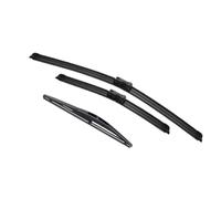 Para JAC Para Refine S3 2013-2021 De 23" + 15" + 10" Limpiaparabrisas Delanteros Y Traseros Accesorios Para Parabrisas Ventana Escobillas Lluvia(Front Rear 3pcs)